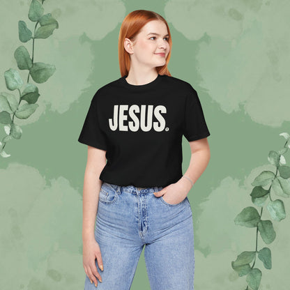 JESUS Period – Bold Christian T-Shirt with Cross Design | True Vine Design