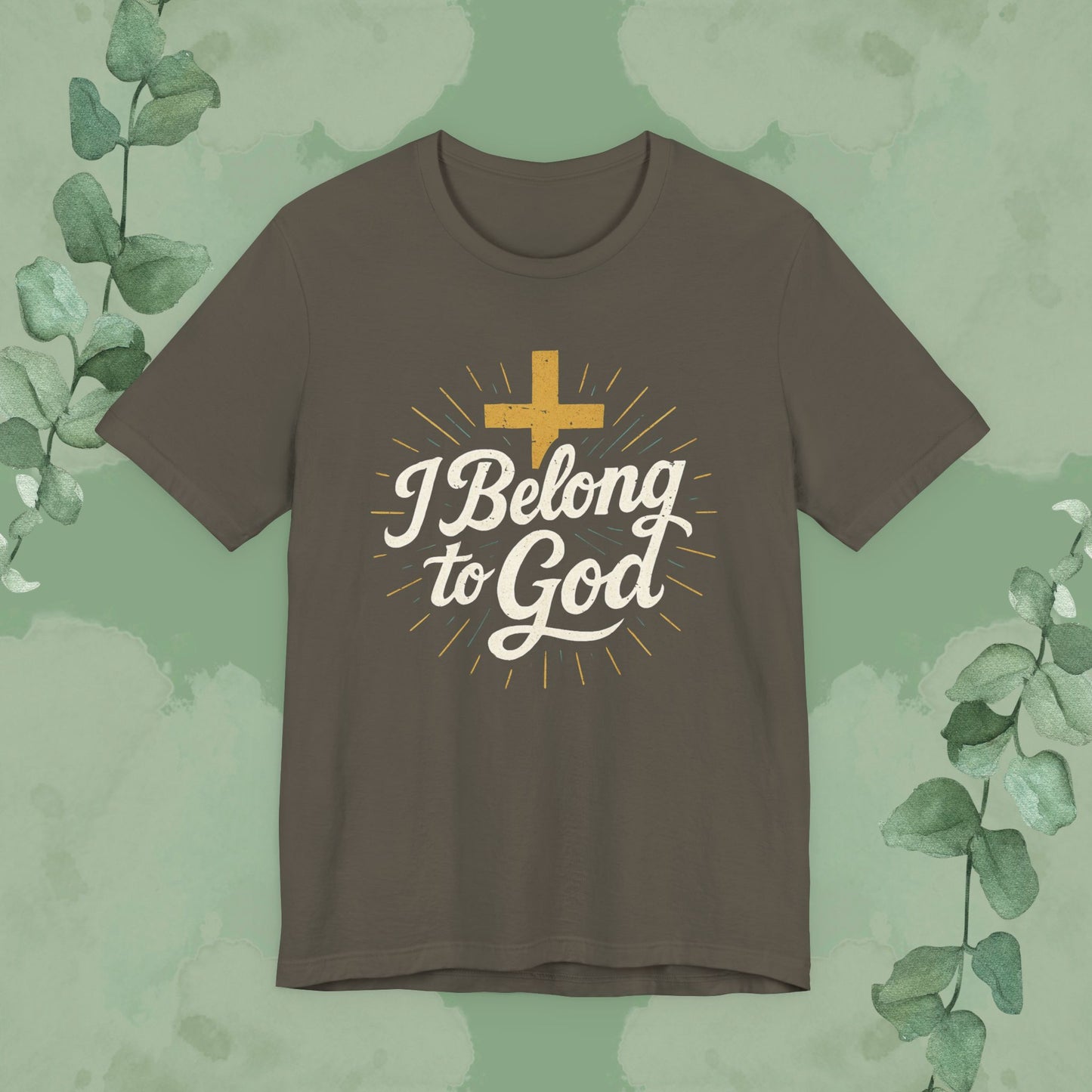 I Belong to God – Christian T-Shirt (Unisex Faith-Based Tee)