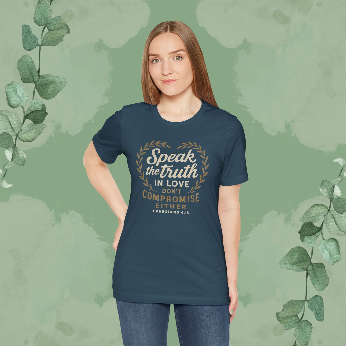 Speak the Truth in Love – Christian T-Shirt (Unisex Faith-Based Tee)