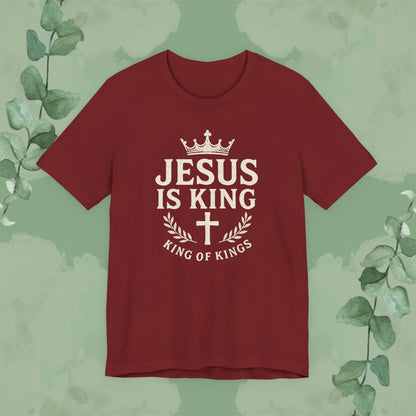 Jesus Is King – King of Kings T-Shirt
