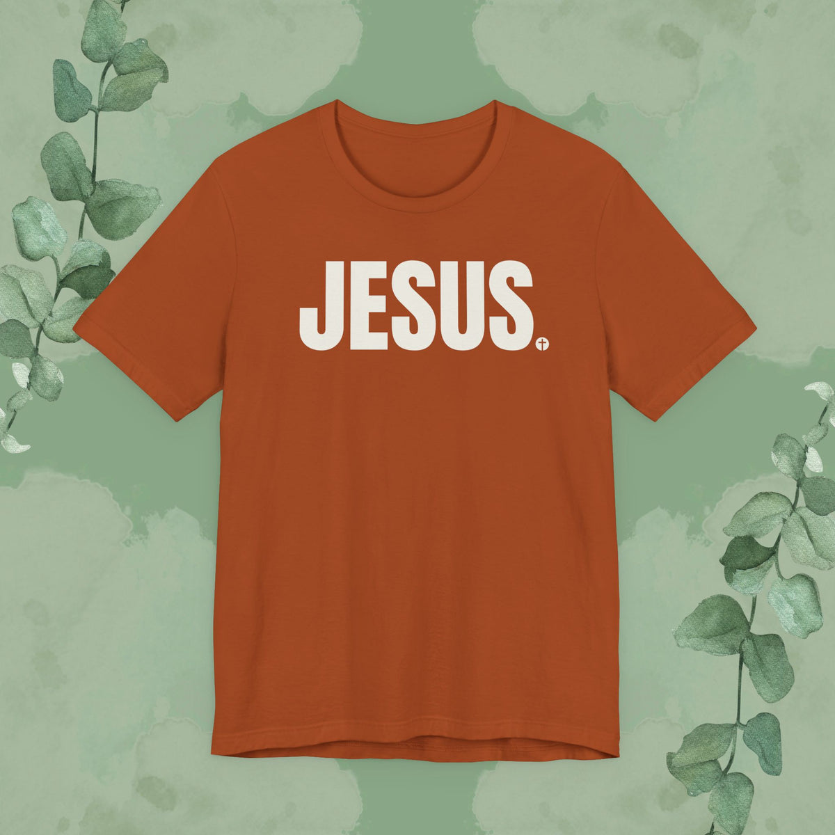 JESUS Period – Bold Christian T-Shirt with Cross Design | True Vine Design