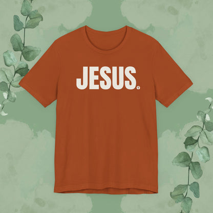 JESUS Period – Bold Christian T-Shirt with Cross Design | True Vine Design