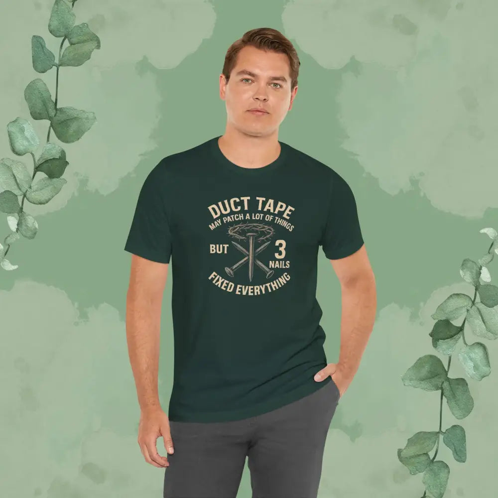 3 Nails Fixed Everything T-Shirt - T-Shirt