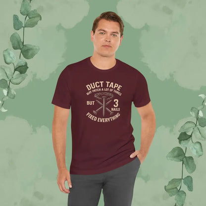 3 Nails Fixed Everything T-Shirt - T-Shirt