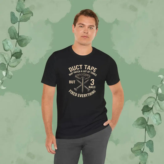 3 Nails Fixed Everything T-Shirt - Black / S - T-Shirt