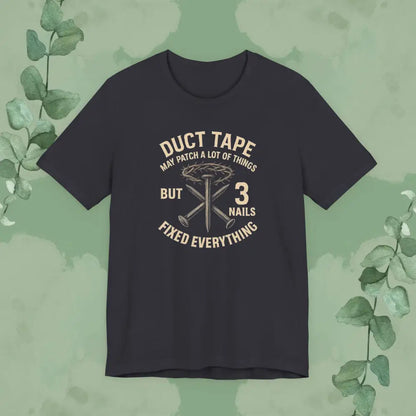 3 Nails Fixed Everything T-Shirt - Dark Grey / S - T-Shirt