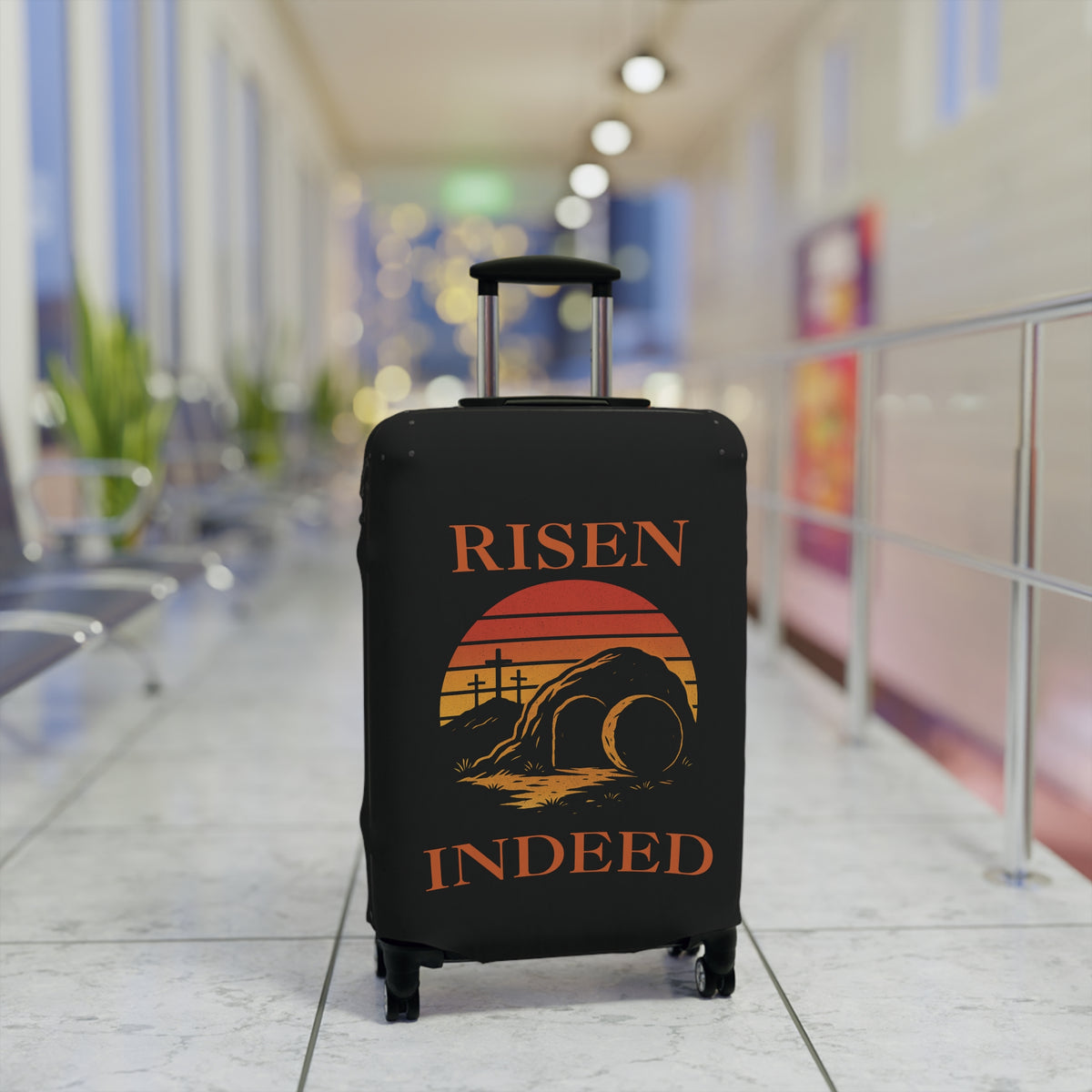 Risen Indeed – Christian Luggage Cover