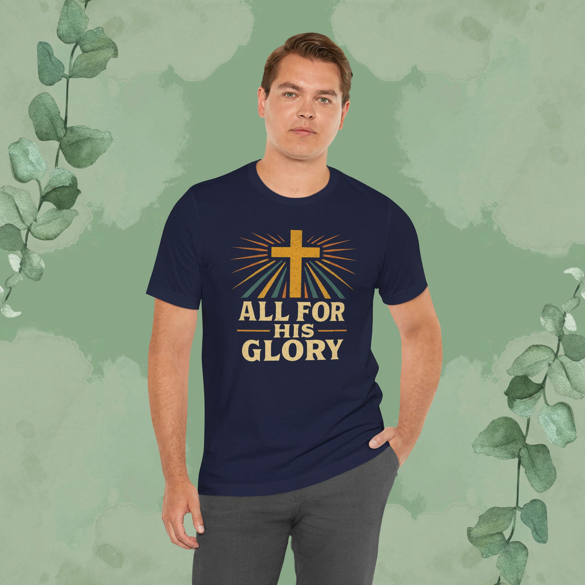 All For His Glory Christian T-Shirt