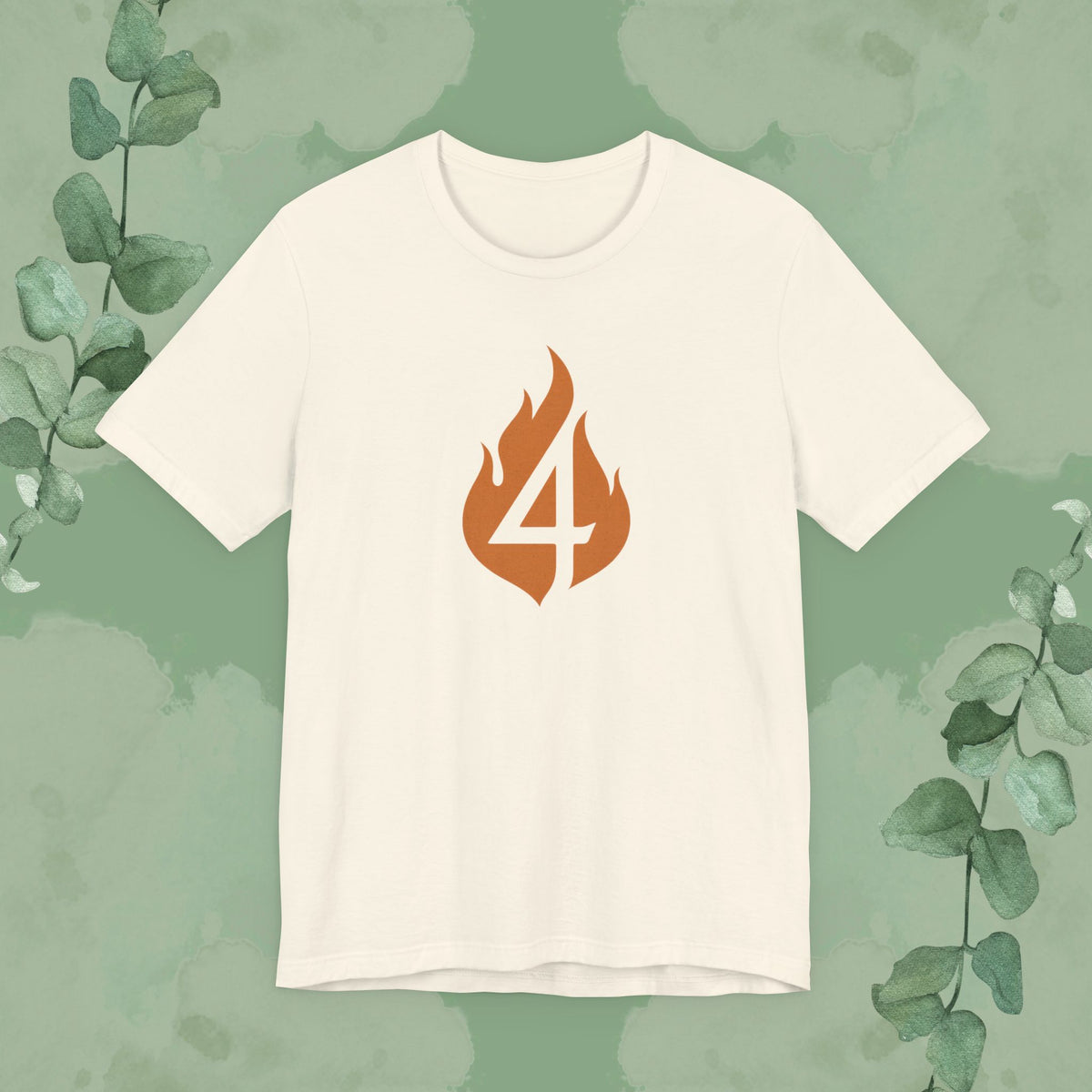 4 in the Fire – Minimalist Christian T-Shirt