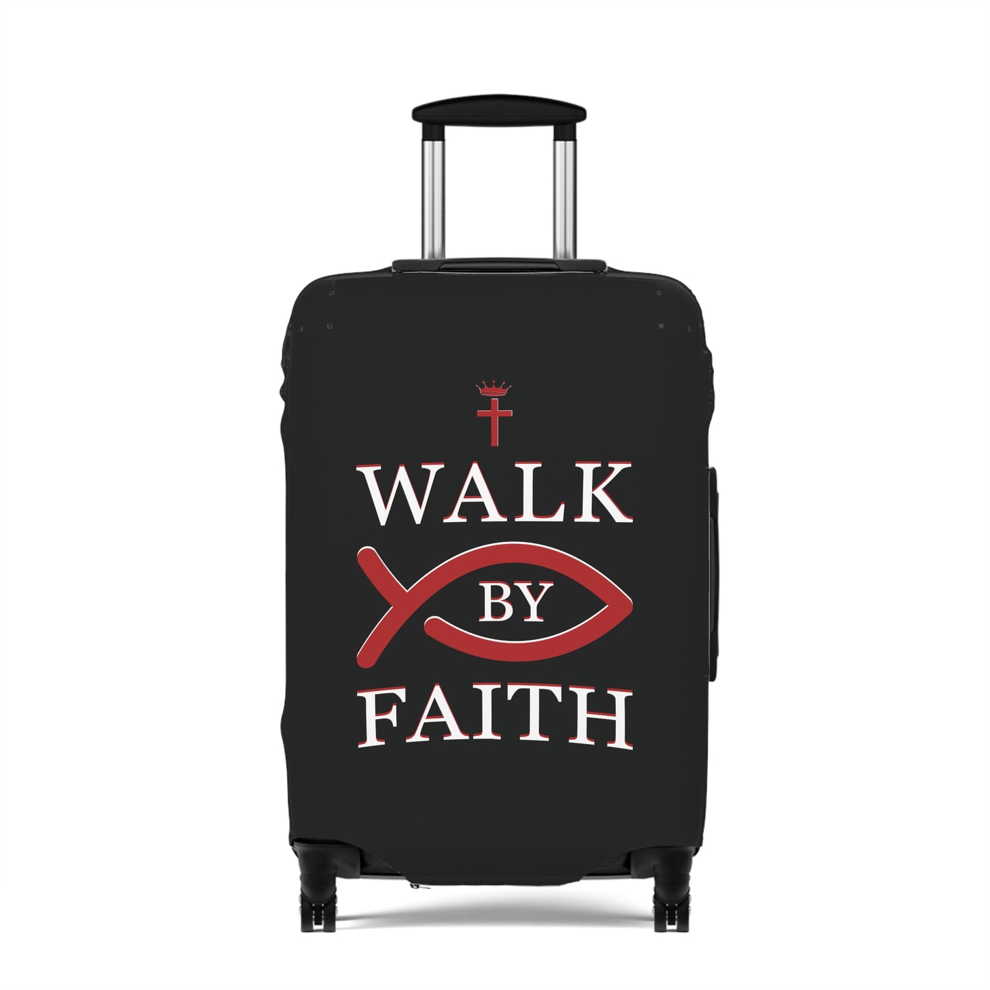 Walk By Faith – Christian Travel Luggage Cover