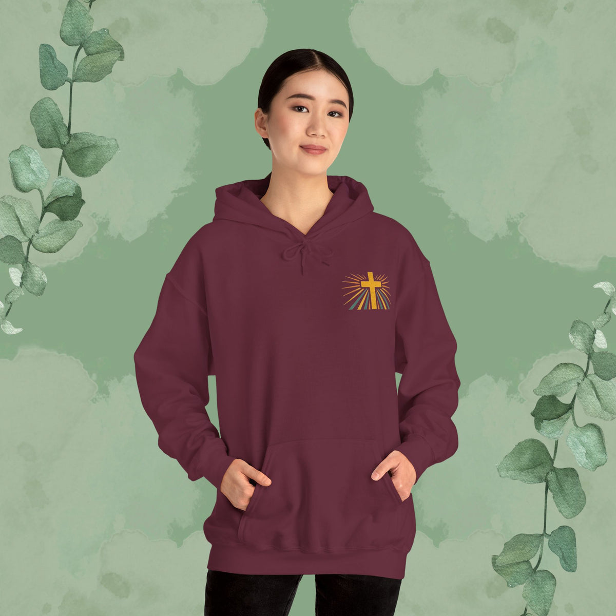 All For His Glory Christian Hoodie