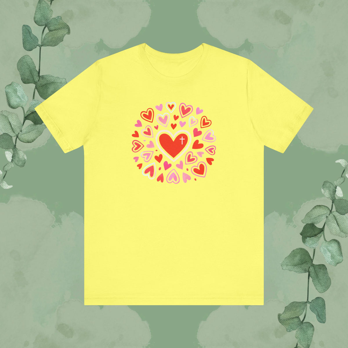 Love Flows Out from the Cross – Faith & Love Tee