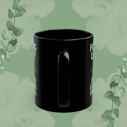 Feeling Lost? Jesus Is Looking for You – Luke 19:10 Black Mug