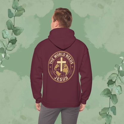 The World Needs Jesus Hoodie