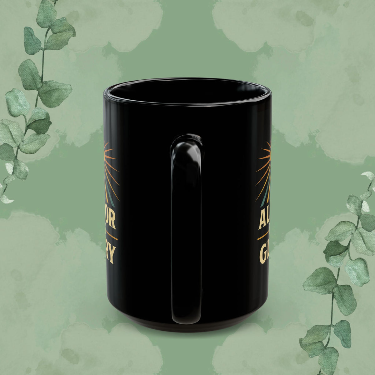 All For His Glory Christian Mug