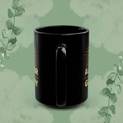 All For His Glory Christian Mug