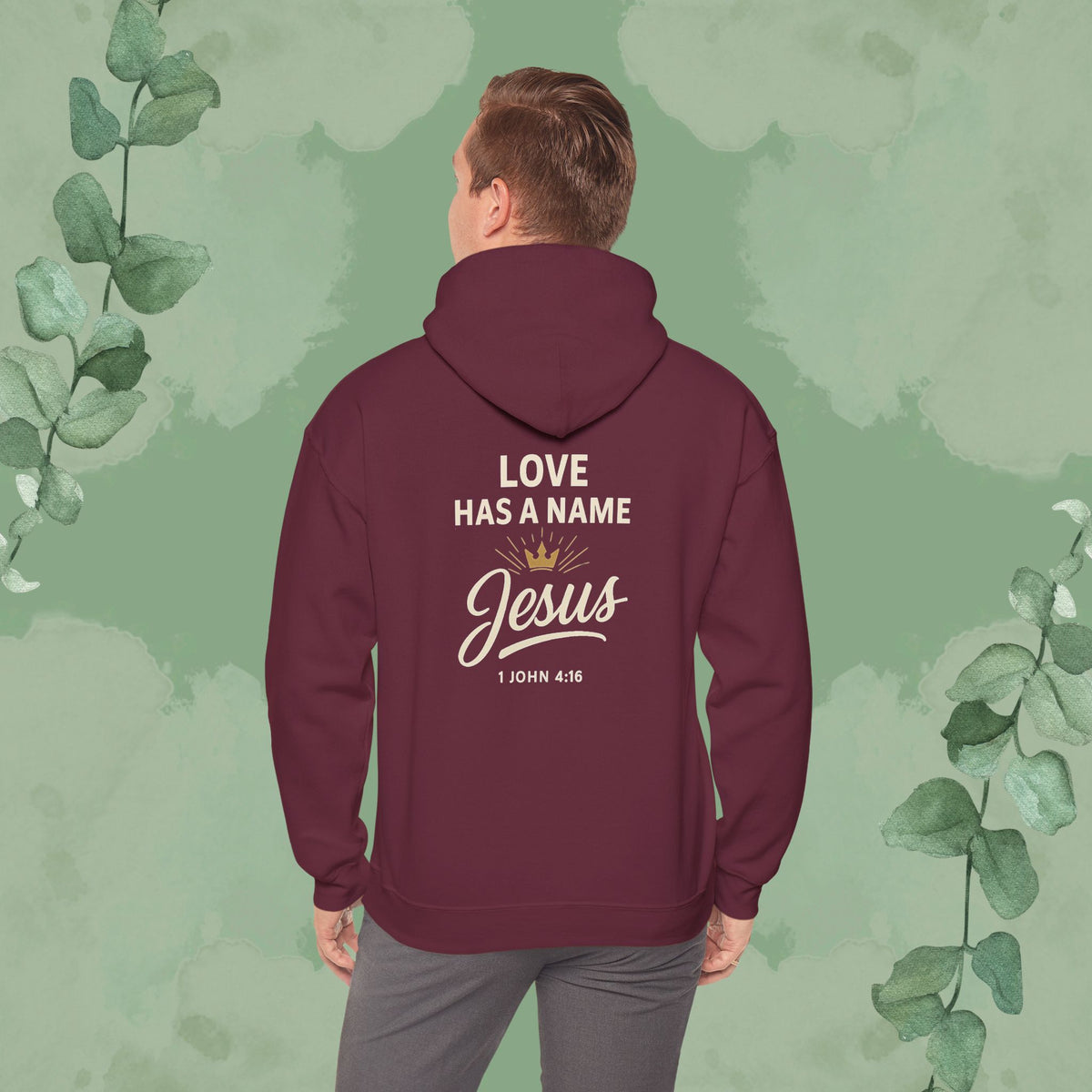 Love Has a Name – Jesus Hoodie