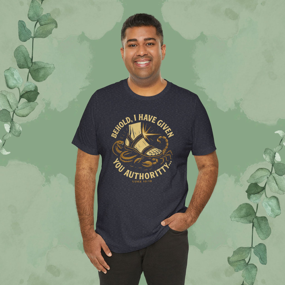 Authority / Nevertheless – Luke 10:19-20 Christian T-Shirt