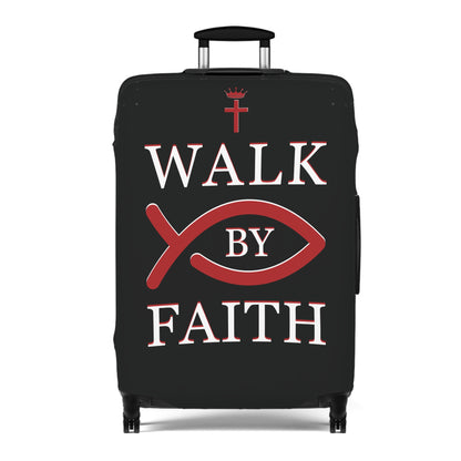 Walk By Faith – Christian Travel Luggage Cover