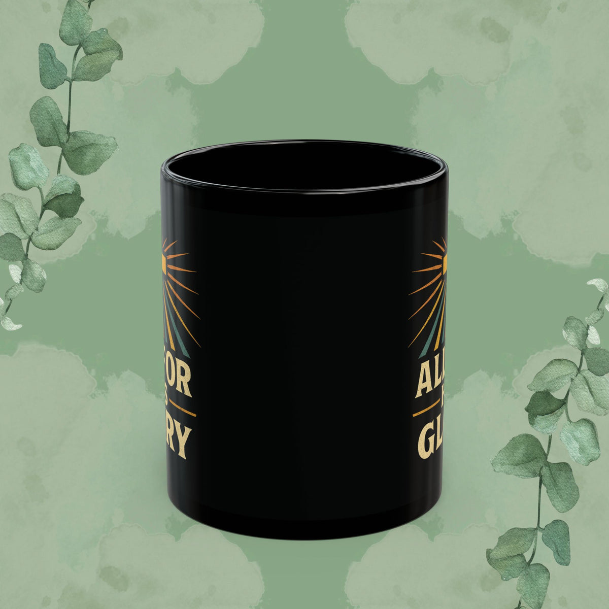 All For His Glory Christian Mug