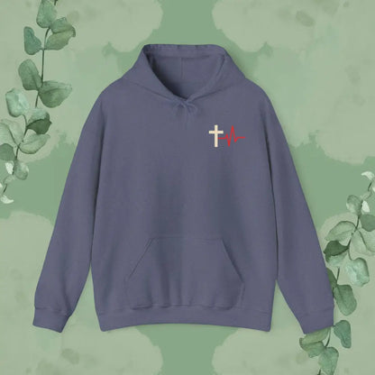 Death to Life Hoodie - Heather Navy / S - Hoodie