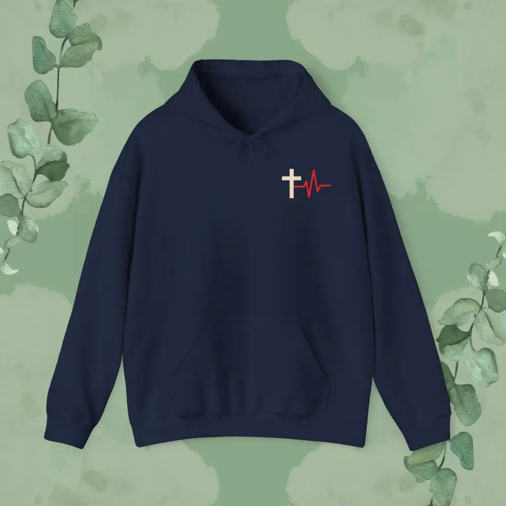Death to Life Hoodie - Navy / S - Hoodie