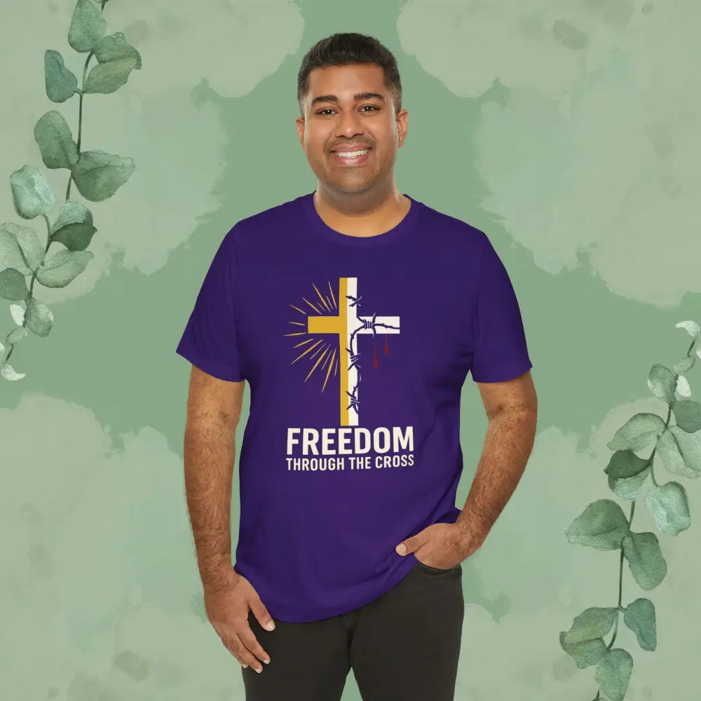 Freedom Through the Cross T-Shirt - T-Shirt