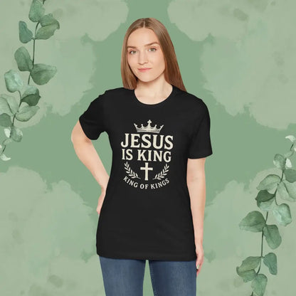 Jesus Is King – King of Kings T-Shirt - T-Shirt