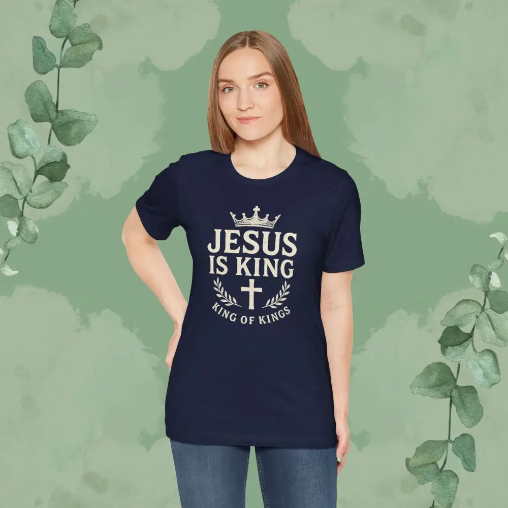Jesus Is King – King of Kings T-Shirt - T-Shirt