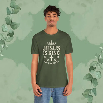 Jesus Is King – King of Kings T-Shirt - T-Shirt
