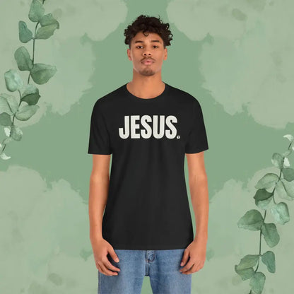 JESUS Period – Bold Christian T-Shirt with Cross Design | True Vine Design - T-Shirt