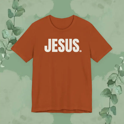 JESUS Period – Bold Christian T-Shirt with Cross Design | True Vine Design - Autumn / S - T-Shirt