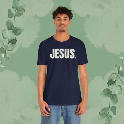 JESUS Period – Bold Christian T-Shirt with Cross Design | True Vine Design - T-Shirt