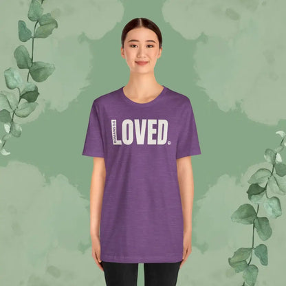 LOVED. – Romans 5:8 T-Shirt - T-Shirt
