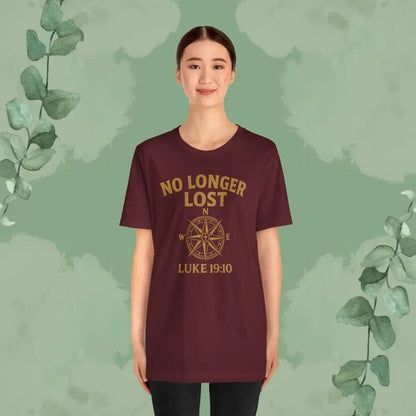 No Longer Lost – Luke 19:10 T-Shirt - T-Shirt