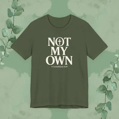 NOT MY OWN T-Shirt - Military Green / S - T-Shirt