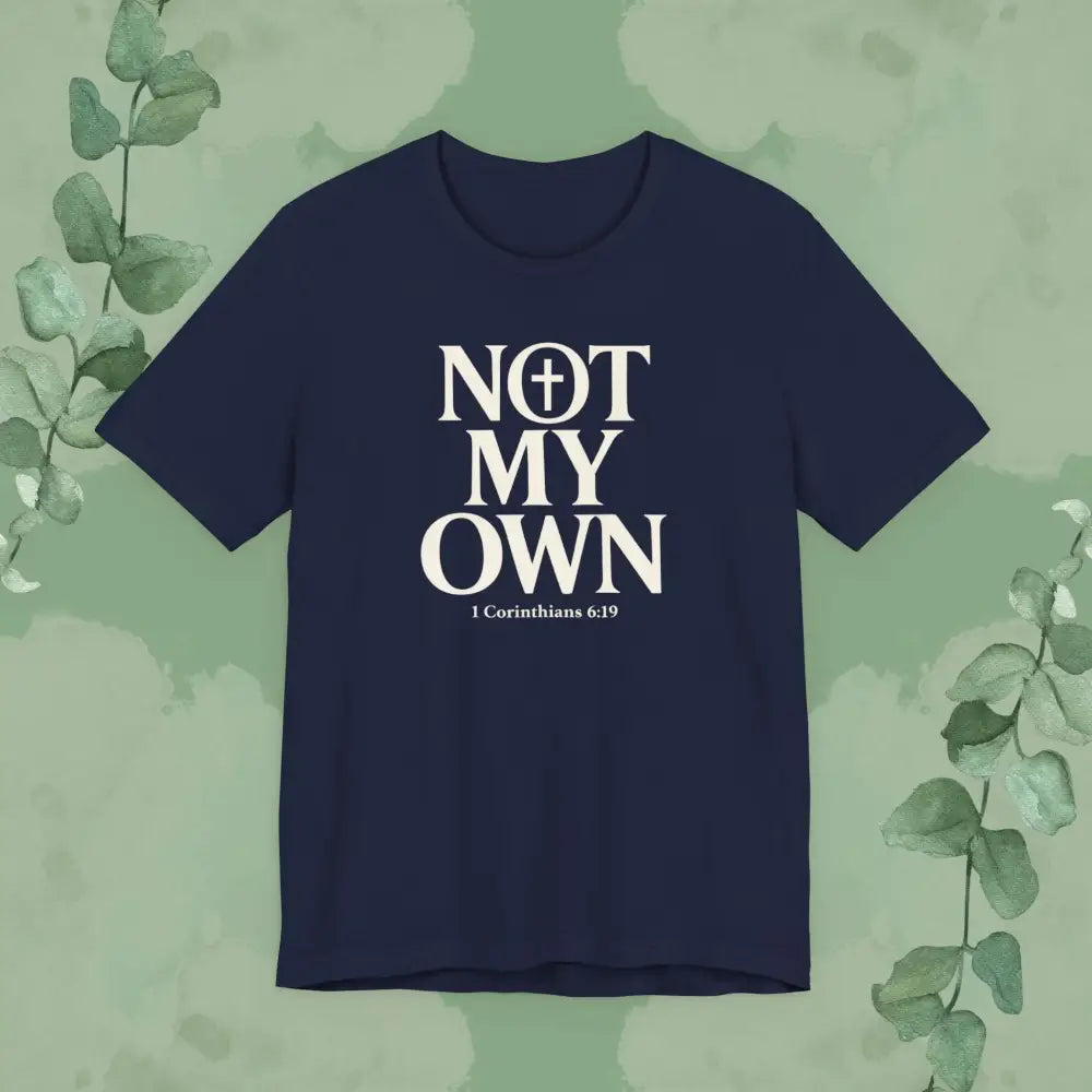 NOT MY OWN T-Shirt - Navy / S - T-Shirt