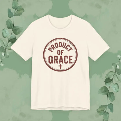 Product of Grace T-Shirt - Natural / S - T-Shirt