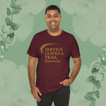 Service Leaves a Trail T-Shirt - T-Shirt
