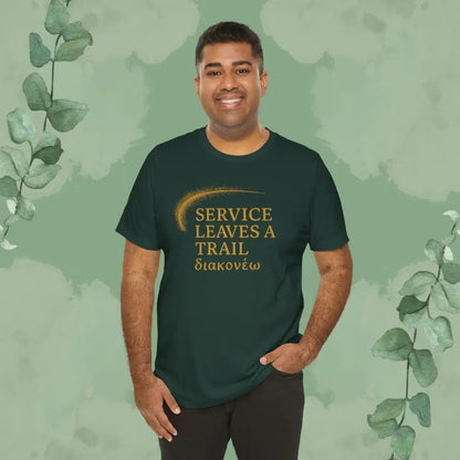 Service Leaves a Trail T-Shirt - T-Shirt
