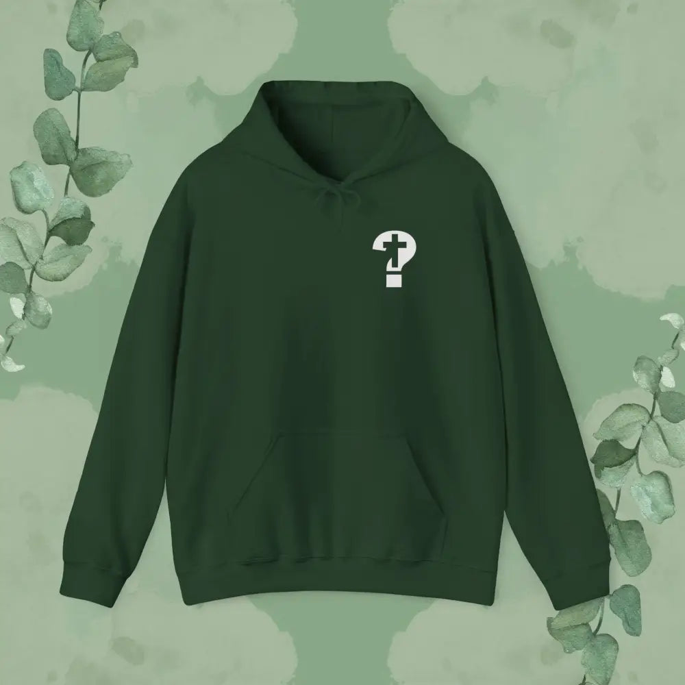 The Jesus Question Hoodie - Forest Green / S - Hoodie