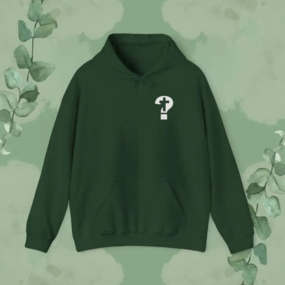 The Jesus Question Hoodie - Forest Green / S - Hoodie