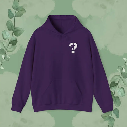 The Jesus Question Hoodie - Purple / S - Hoodie