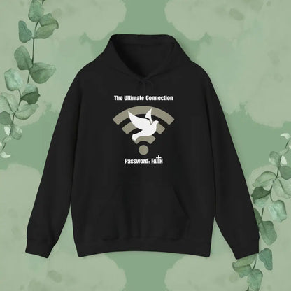 The Ultimate Connection – Password: FAITH Hoodie - Black / S - Hoodie
