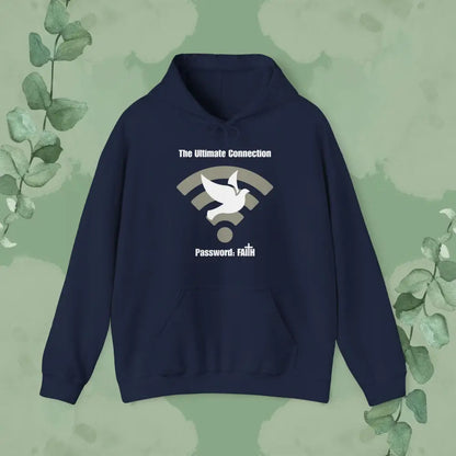 The Ultimate Connection – Password: FAITH Hoodie - Navy / S - Hoodie