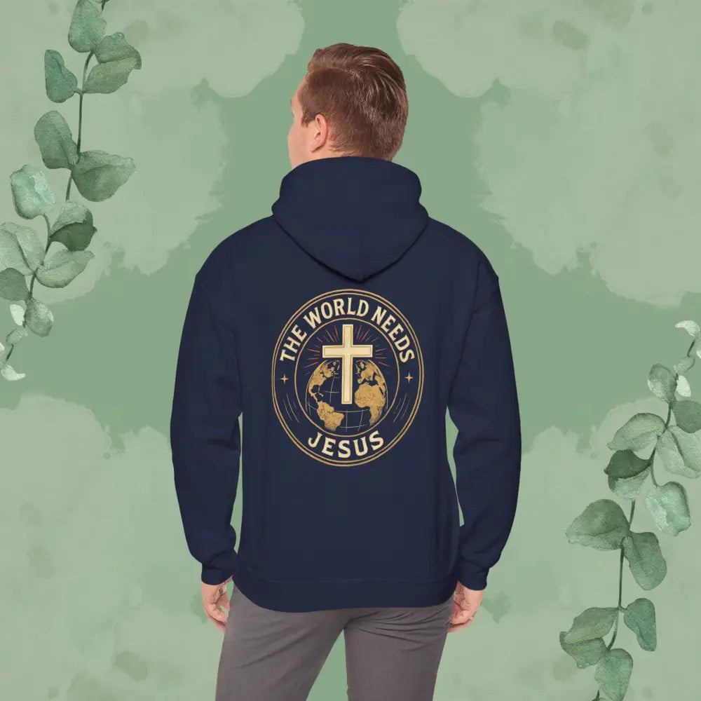 The World Needs Jesus Hoodie - Hoodie