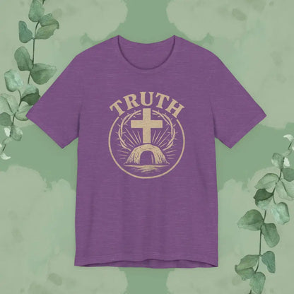 Truth T-Shirt - Heather Team Purple / S - T-Shirt
