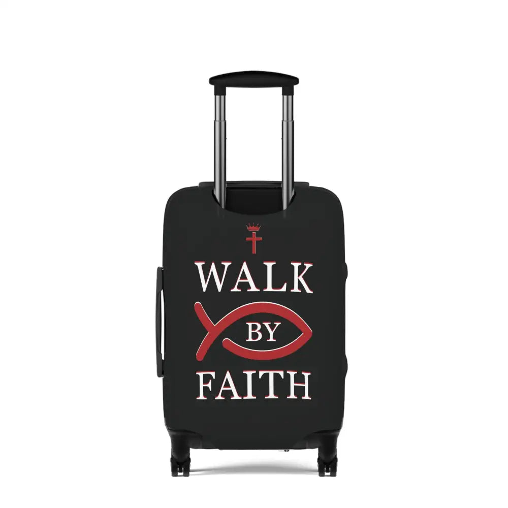 Walk By Faith – Christian Travel Luggage Cover - Accessories